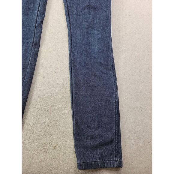 Diane Von Furstenberg Skinny Jean Lightweight Denim Stretch Women's 8 Side Zip - Picture 3 of 13